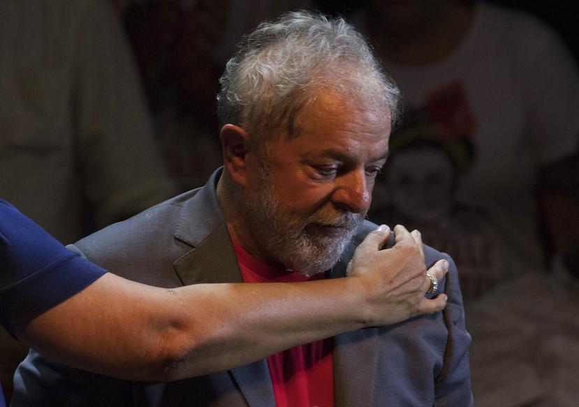 Lula se encuentra detenido desde el pasado 7 de abril en la sede de la Policía Federal de la ciudad de Curitiba, en el sur de Brasil. (AP)