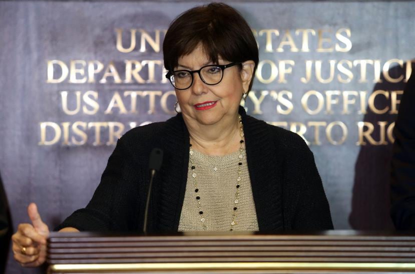 La jefa de la Fiscalía federal en Puerto Rico, Rosa Emilia Rodríguez-Vélez. (Archivo/GFR)