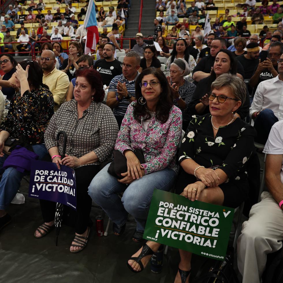 El Movimiento Victoria Ciudadana celebró una asamblea, el sábado en Morovis, para elegir a sus candidatos a comisionada residente, así como al Senado y la Cámara de Representantes por acumulación.