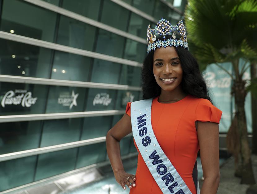 Esta es la primera vez, en los 70 años del certamen, que el evento se celebra en un país hispanoparlante, con la participación de 123 candidatas. En la foto, Miss Mundo Toni-Ann- Singh, de Jamaica, ganadora del certamen celebrado en 2019.