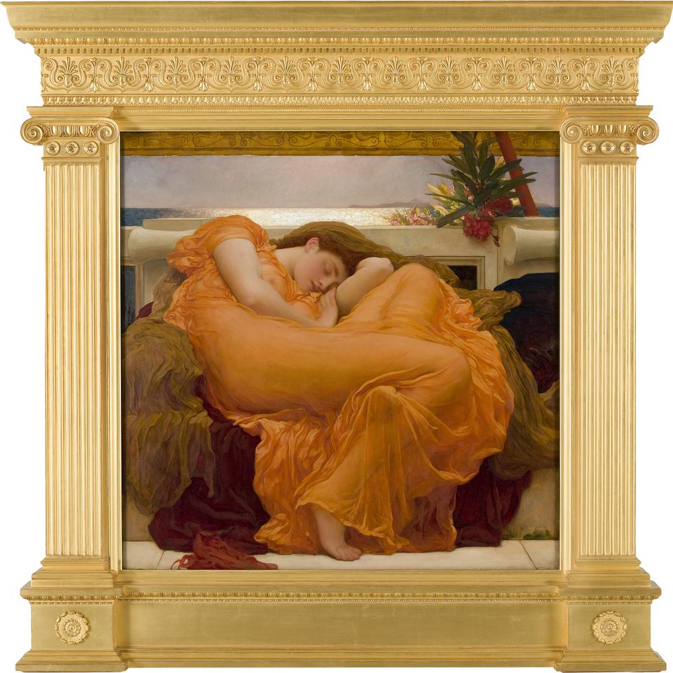 La icónica obra "Flaming June", de Frederic Leighton, será una de la pinturas del Museo de Arte de Ponce que por más de un año se exhibirá en el Metropolitan Museum of Art de Nueva York.