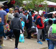Cientos de emigrantes venezolanos ingresan a la ciudad de Quito, Ecuador, cada día. (EFE)