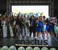 El equipo campeón de esta competencia de Enactus fue el de  la Universidad de Puerto Rico, Recinto de Humacao y el equipo subcampeón fue el de Humacao Community College. (Suministrada)
