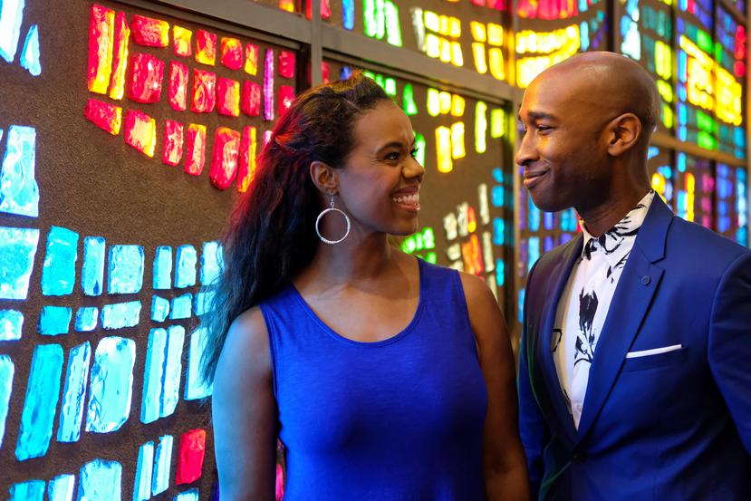 La pareja se conoció en el 2011 durante una lectura del musical “Motown”, pero no fue hasta el 2013, cuando se estrenó la pieza en Broadway, que solidificaron su relación.