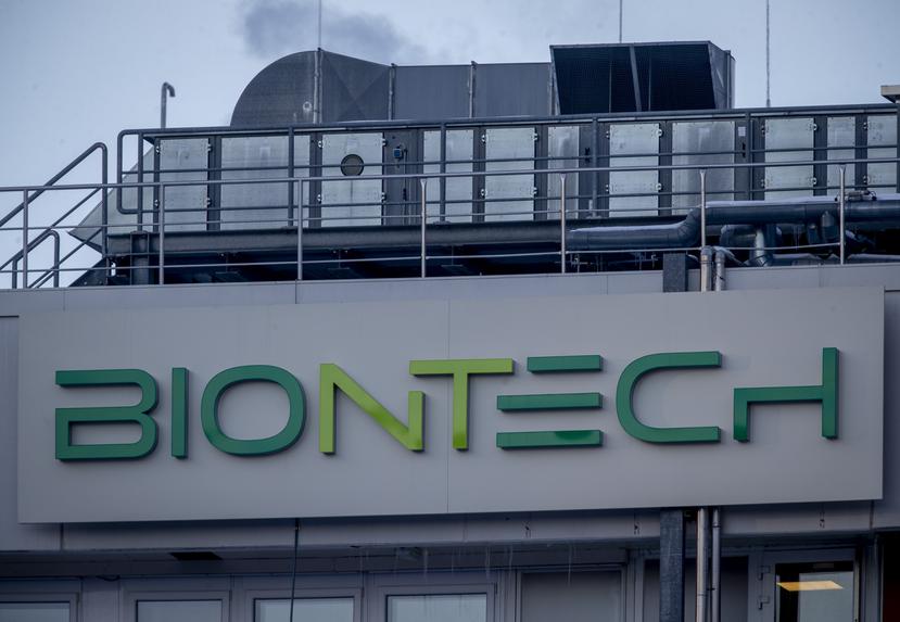 Un edificio de BioNTech en Alemania donde se produce la vacuna contra el COVID-19.