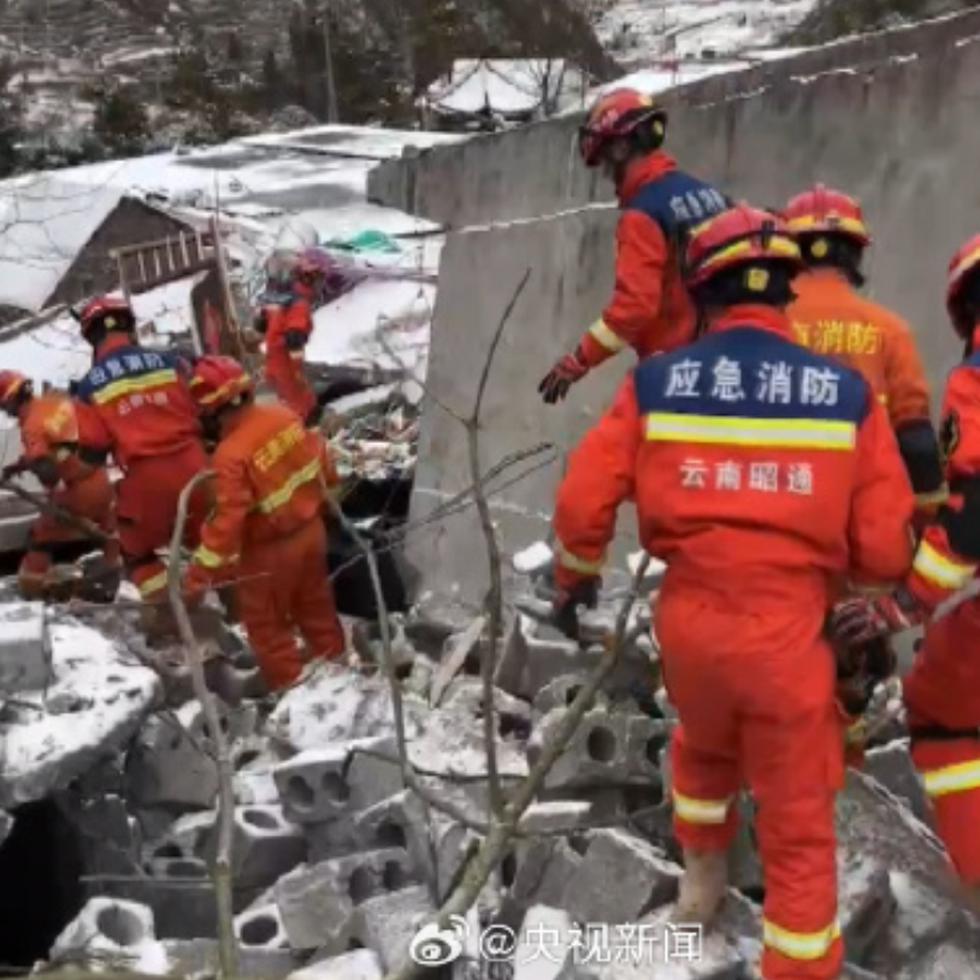 El incidente tuvo lugar a las 5:51 a.m. este lunes en el condado de Zhenxiong.