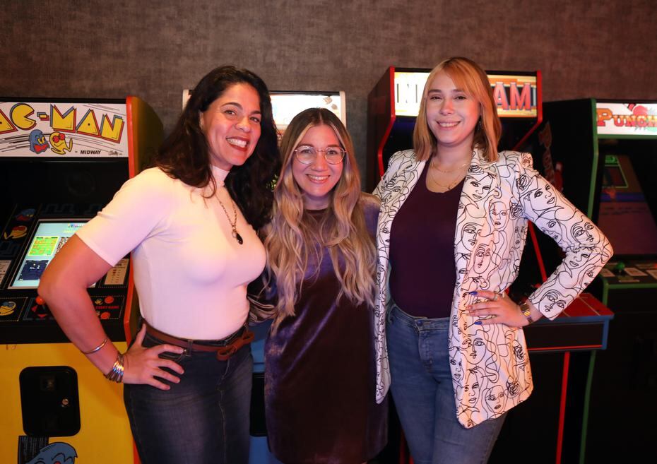 Patricia Molina, Milvia Ramírez y Yamilka Rivera