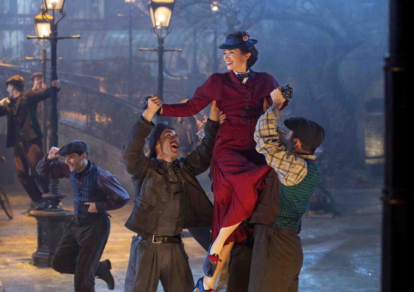 Emily Blunt en Mary Poppins. (AP)