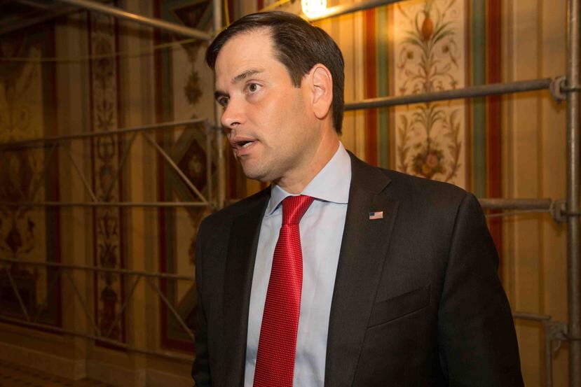El senador Marco Rubio explicó que no acudió esta semana a un encuentro organizado en Miami porque no era un "ejercicio productivo" en el cual se podía intercambiar ideas. (GFR Media)