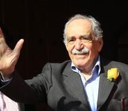 El fallecido escritor colombiano Gabriel García Márquez.