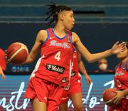 Arielle González es una de las jugadoras que está debutando con el Equipo Nacional durante este Centrobasket.