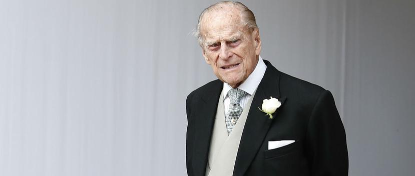El príncipe de 97 años de edad fue examinado por un médico después del accidente y determinó que estaba bien. (Foto: AP)