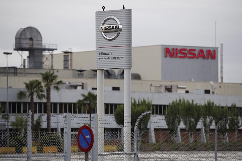 Vista exterior de la planta de Nissan en la zona franca de Barcelona. (EFE)