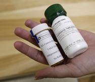 Envases de píldoras para abortar en una clínica de Des Moines, Iowa.