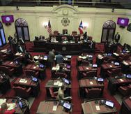 Imagen de archivo que muestra el hemiciclo del Senado de Puerto Rico.