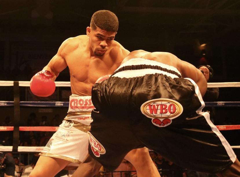 Jean Carlos Torres en acción. (Suministrada/ Puerto Rico Boxing)