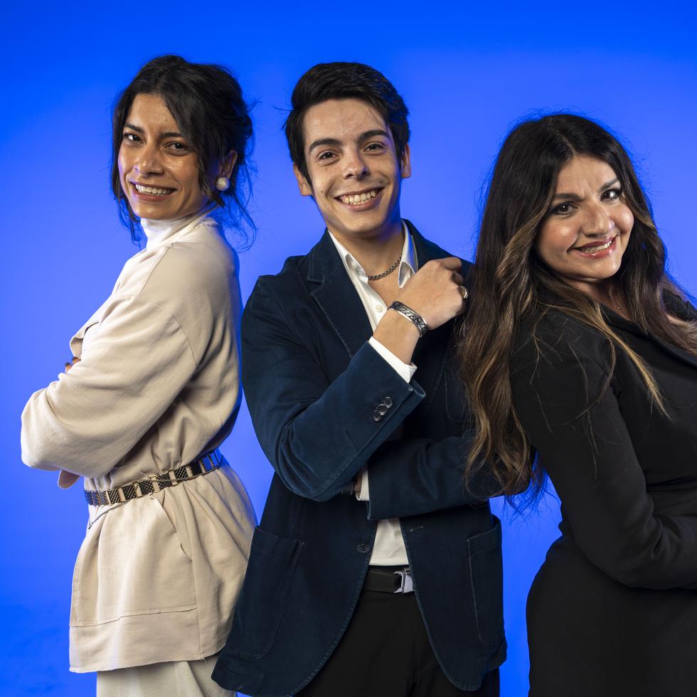 Elizabeth Rodríguez, Christian García e Hilda Ramos forman parte de la pieza teatral.