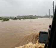 El área del sureste se ha visto afectada debido a las lluvias que trajo el huracán Fiona. (Imagen de la Central en Yabucoa)