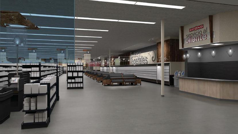 El nuevo supermercado Econo abrirá en diciembre en el centro comercial Humacao Shopping Plaza. (Suministrada)