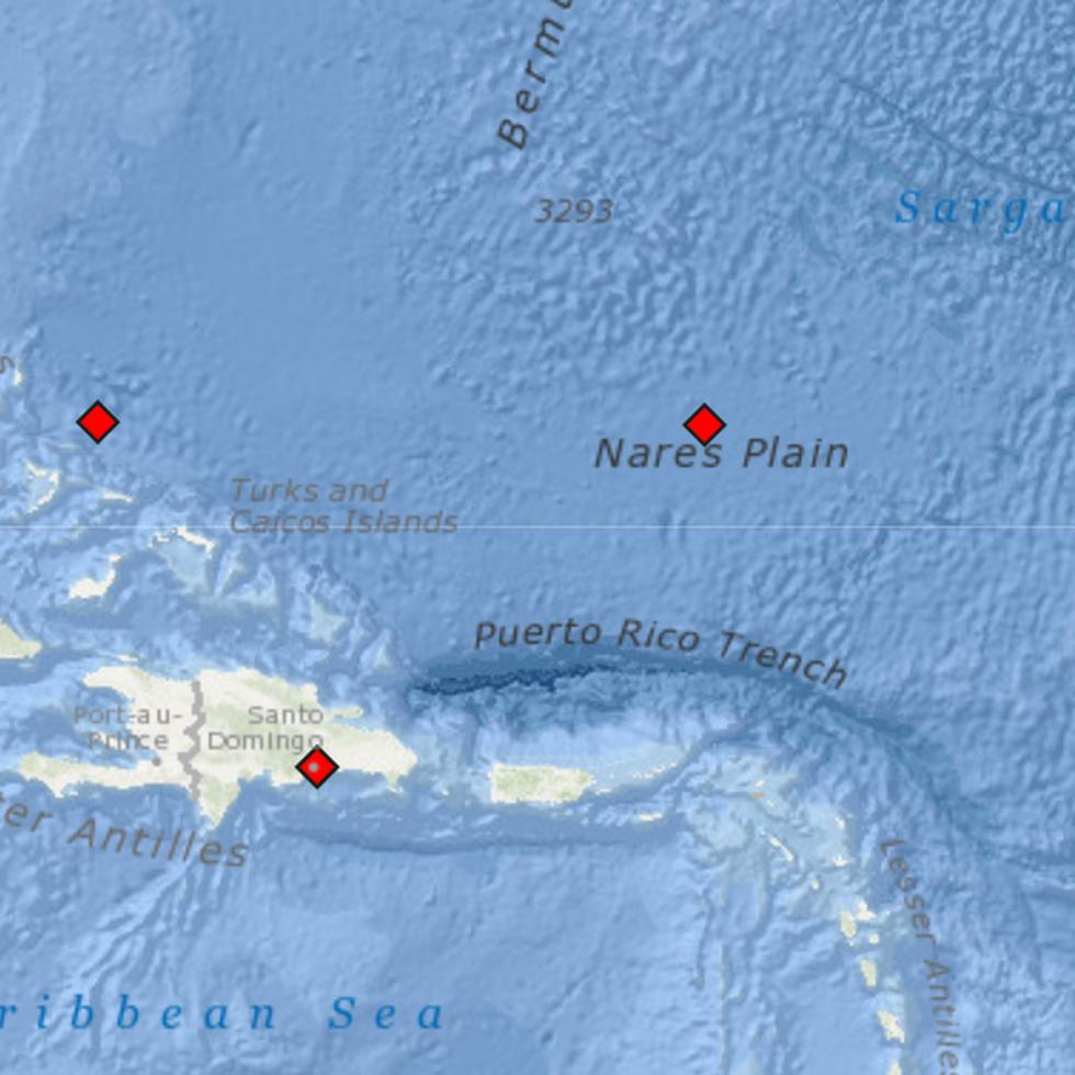 La boyas de la NOAA que miden tsunami y que están más cercanas a Puerto Rico.