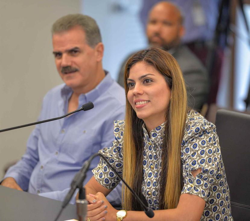 Adriana Sánchez Parés participó hoy, lunes, en una vista ante la Comisión de Nombramientos del Senado de Puerto Rico. (Suministrada)