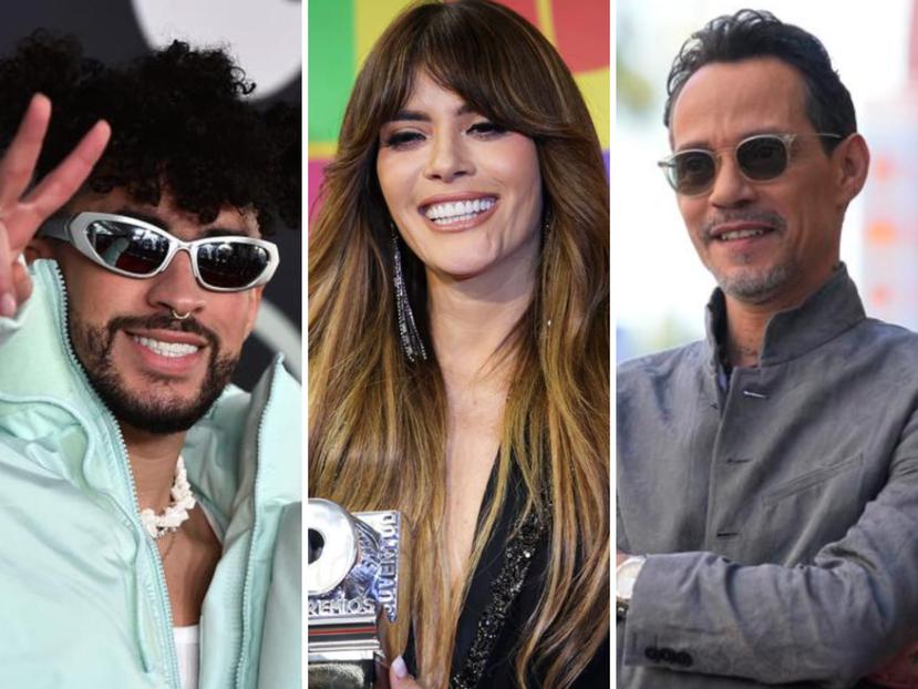 Bad Bunny, Kany García y Marc Anthony están entre los nominados al Latin Grammy este año.