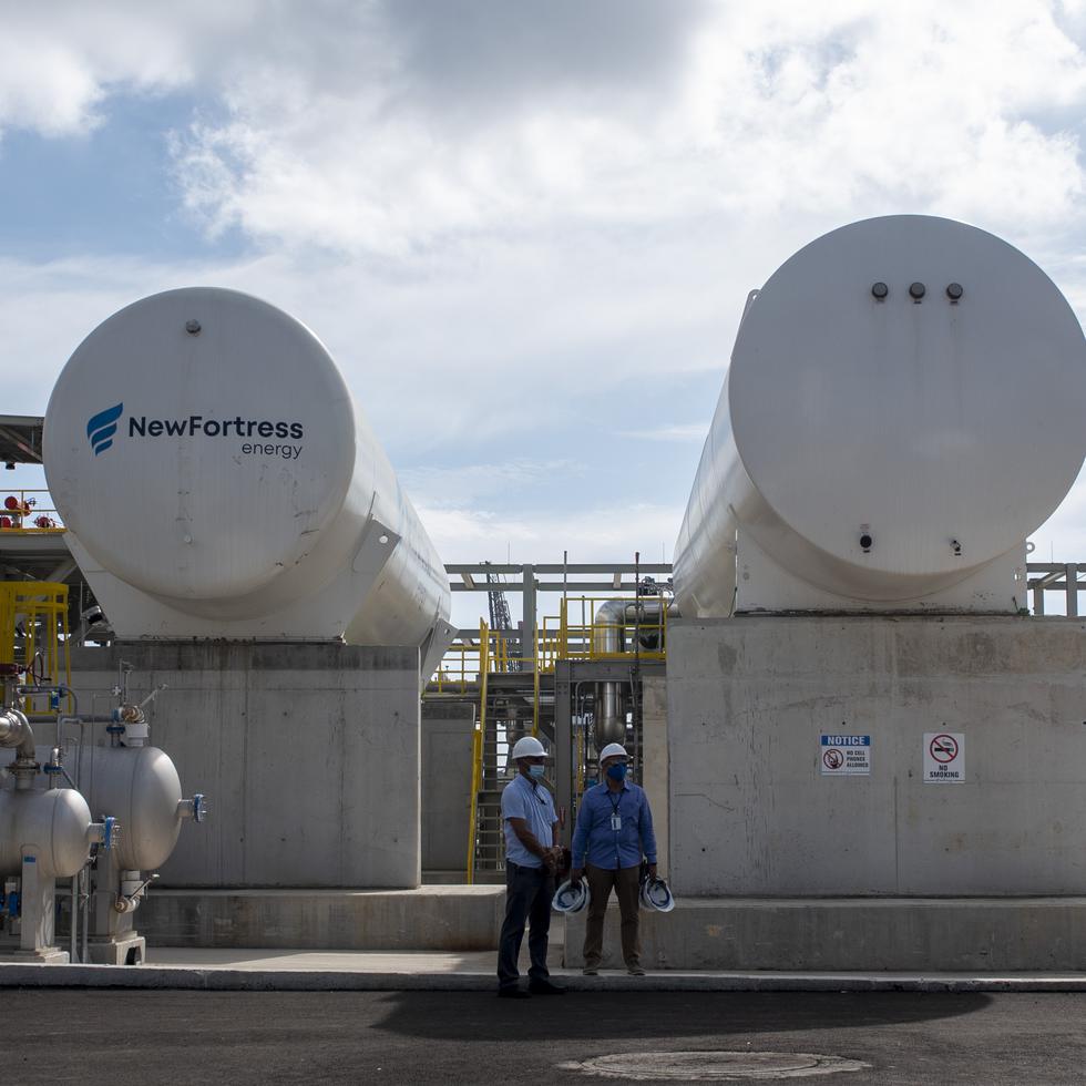 La compañía New Fortress Energy suple gas natural para las unidades #5 y #6 de la central San Juan.