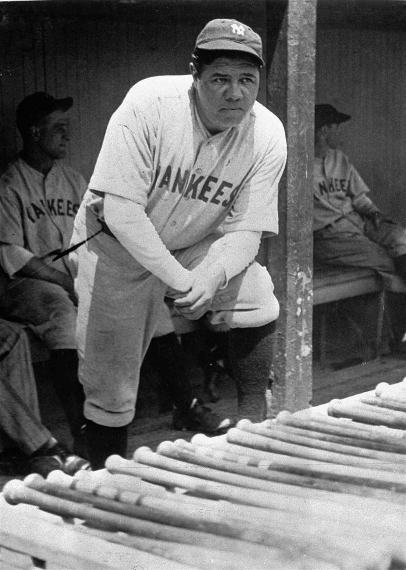 El legendario Babe Ruth. (AP)
