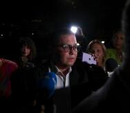 El exalcalde de Guaynabo, Ángel Pérez Otero, a su salida del Tribunal federal tras ser declarado culpable de corrupción por un jurado.