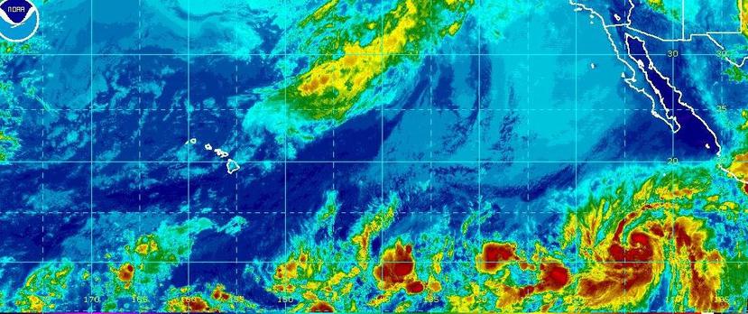 Se espera que hoy alcance la categoría de huracán. (NOAA)