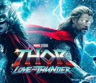 Chris Hemsworth y Natalie Portman protagonizan la cinta "Thor: Love and Thunder".