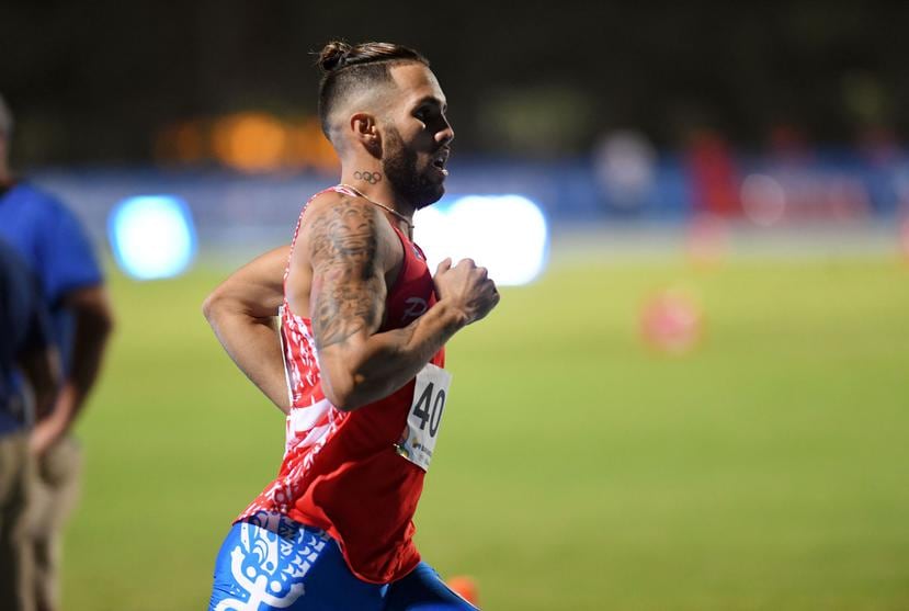 Wesley Vázquez llegó quinto en los 800 metros del pasado mundial de 2019. (GFR Media)