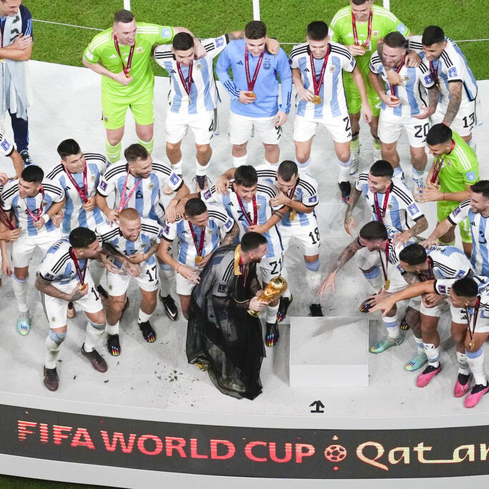 La Argentina de Lionel Messi fue el último equipo campeón del Mundial de la FIFA celebrado en Catar en el 20222.