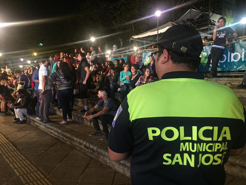 Los hechos ocurrieron la madrugada de este domingo en la localidad de Pavas, en el sector oeste de San José (Facebook Policía Municipal de San José).