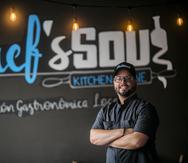 Francisco Javier Colon Mercado, chef y propietario del restaurante Chef Soul, en Barranquitas.