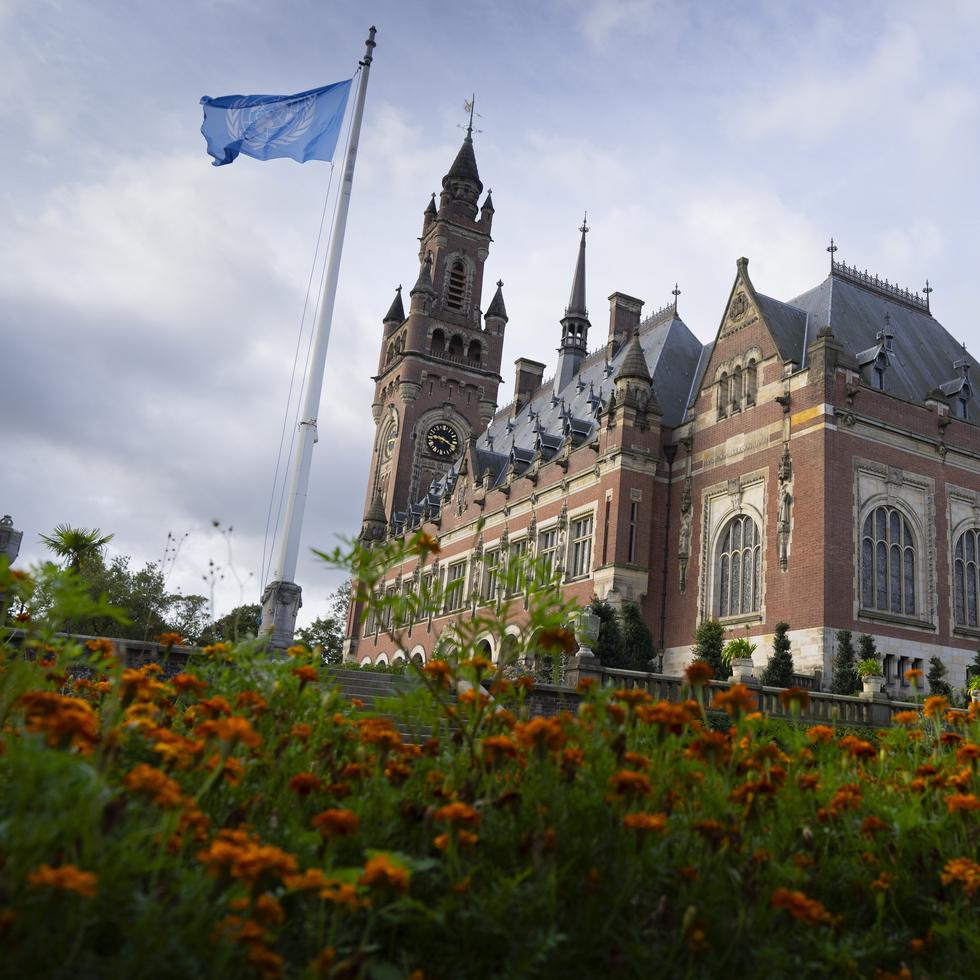 La sede de la Corte Internacional de Justicia en La Haya, Holanda.