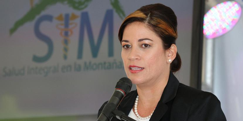 La licenciada Gloria Amador Fernández, directora ejecutiva de Salud Integral en la Montaña, entidad que alcanzó la clasificación más alta este año en una auditoría. (Suministrada)