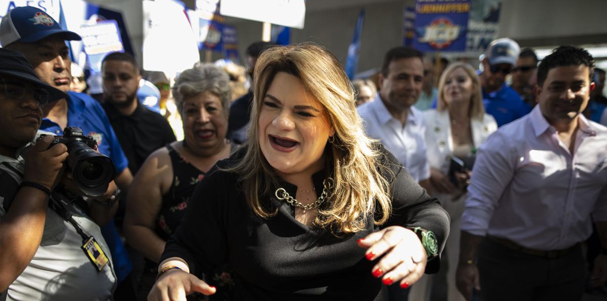 La comisionada residente Jenniffer González oficializó su precandidatura a la gobernación por el Partido Nuevo Progresista.