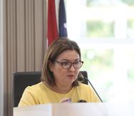 La medida, de la senadora popular Migdalia González (arriba), busca enmendar la Ley 157-2020, que tipificó el delito del feminicidio en Puerto Rico.