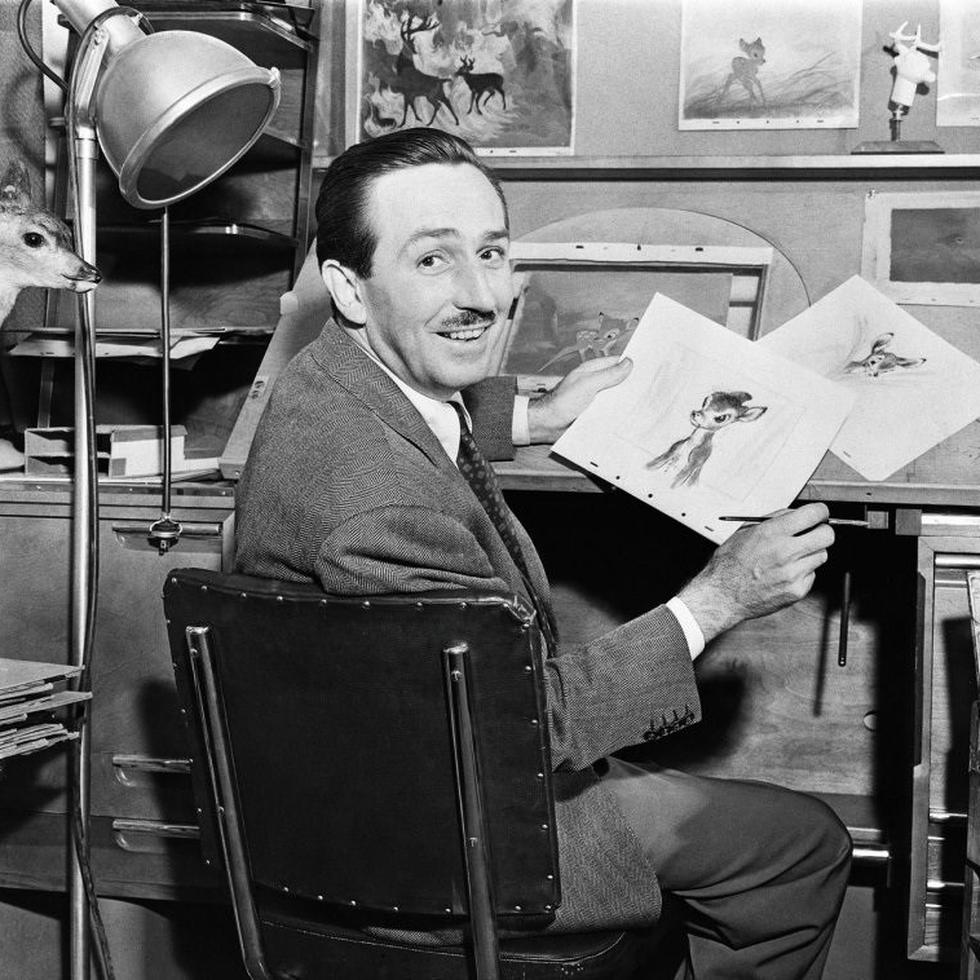 Un joven Walt Disney fundó el 16 de octubre de 1923 la empresa The Disney Brothers, junto a su hermano Roy. Imagen de Walt Disney cedida por la editorial Taschen.  (EFE)