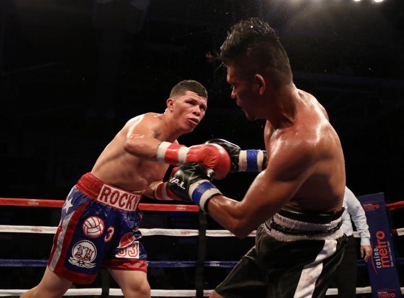 Rocky Martínez noqueó a González en el octavo asalto. (Puerto Rico Best Boxing)