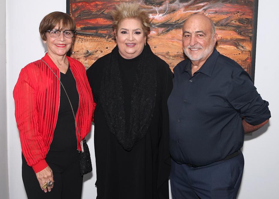 Ivonne María Marcial, Sylvia Villafañe y Jaime Suárez