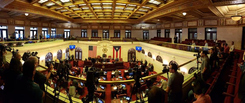 El Senado inició hoy, lunes, la asamblea extraordinaria para atender el nombramiento. (GFR Media)