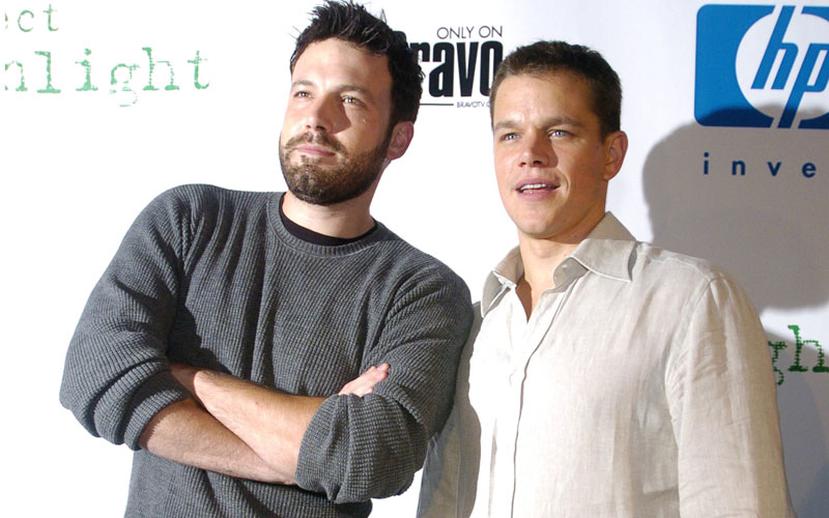 Matt Damon y Ben Affleck - Crecieron juntos en Boston y ganaron un Óscar  por  el filme Good Will Hunting (1997). Siguen siendo mejores amigos.
