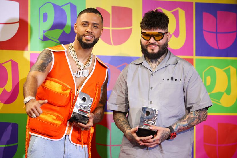 DJ Adoni y Farruko fueron galardonados por el éxito "Pepas".