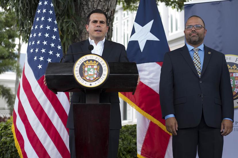 "I understand that this goes beyond any partisan political debate, that everyone should aim to have Puerto Rico in an advantageous position," said Rossello.