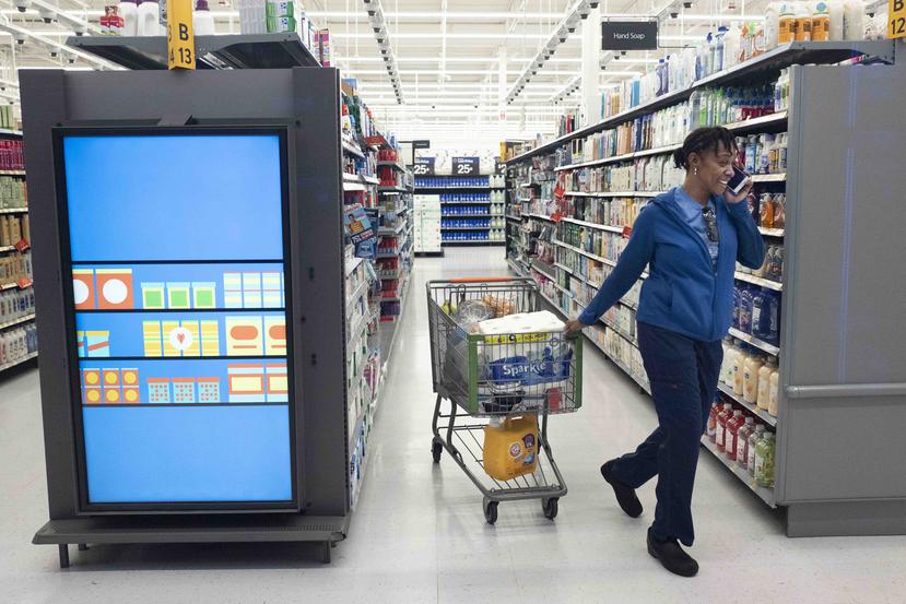 El jueves, la empresa inaugurará su “Tienda Automatizada” dentro de un supermercado en Long Island. (AP/ Mark Lennihan)