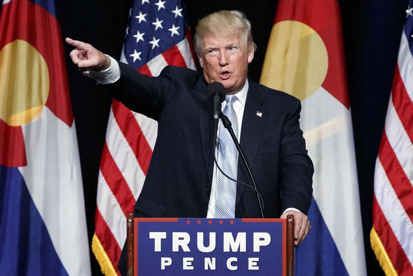 El número de espectadores para el discurso de aceptación de Trump fue de 9 millones más que en cualquier otra noche de la convención republicana. (The Associated Press)