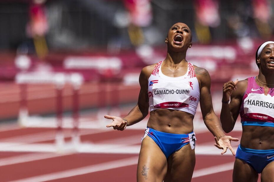 Jasmine Camacho-Quinn hizo historia en Tokio al ganar la final de los 100 metros con vallas para darle a Puerto Rico su segunda medalla olímpica de oro en su historia.