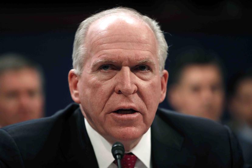 El exdirector de la CIA John Brennan en el Capitolio, en Washington. (AP)